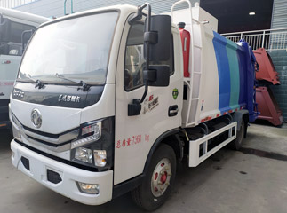 Dongfeng 6 m³Camion poubelle compacteur