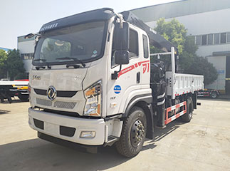 Dongfeng 8ton grue montée sur camion